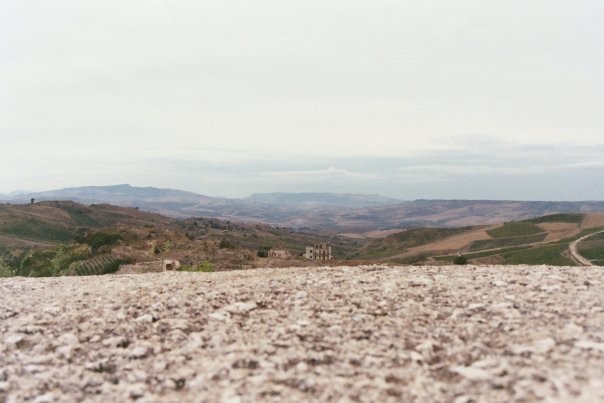 The interior — hills toward the sea