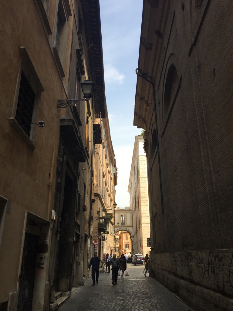 A narrow street in the centro storico